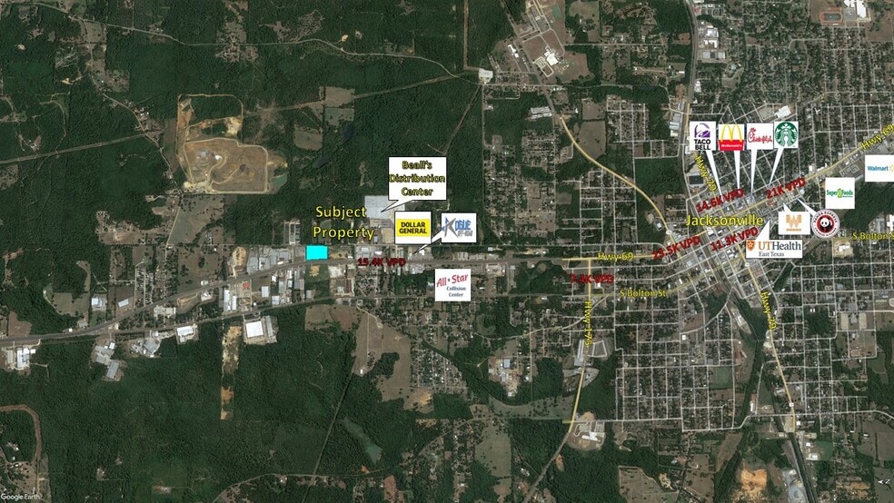 000 NJackson St, Jacksonville, TX for sale - Building Photo - Image 2 of 26