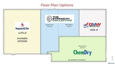 6330-6340 Copps Ave, Monona, WI à louer Plan d’étage- Image 1 de 5