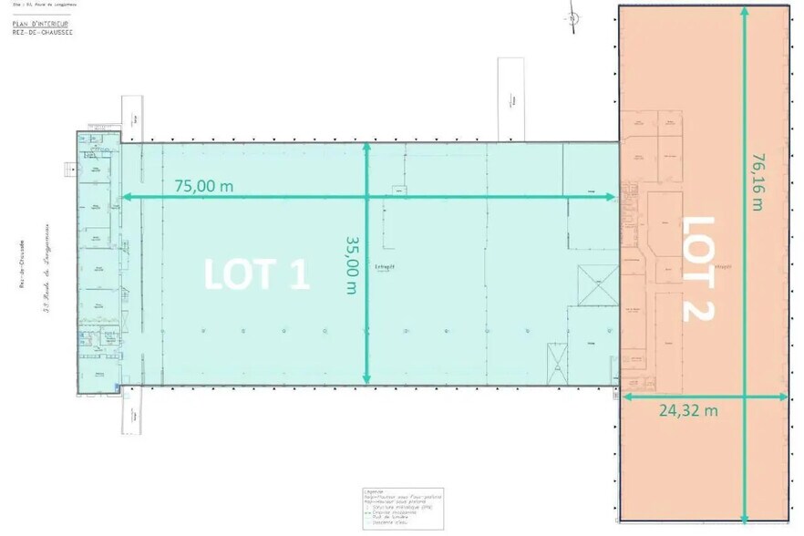 Flex dans Chilly-Mazarin à louer - Plan d’étage - Image 3 de 6