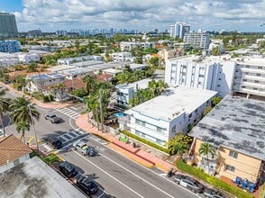 7710 Harding Ave, Miami Beach, FL - Aérien Vue de la carte