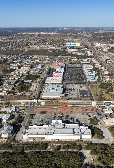 Alamo Ranch Parkway & Loop 1604, San Antonio, TX for lease - Aerial - Image 2 of 9