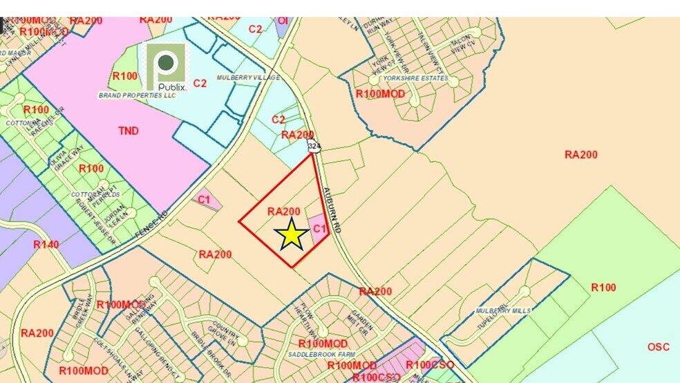 725 Auburn Rd, Auburn, GA à vendre - Photo du bâtiment - Image 3 de 5