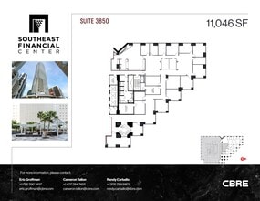 200 S Biscayne Blvd, Miami, FL for lease Site Plan- Image 1 of 1