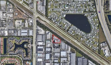 6780 White Dr, Riviera Beach, FL - Aerial  map view