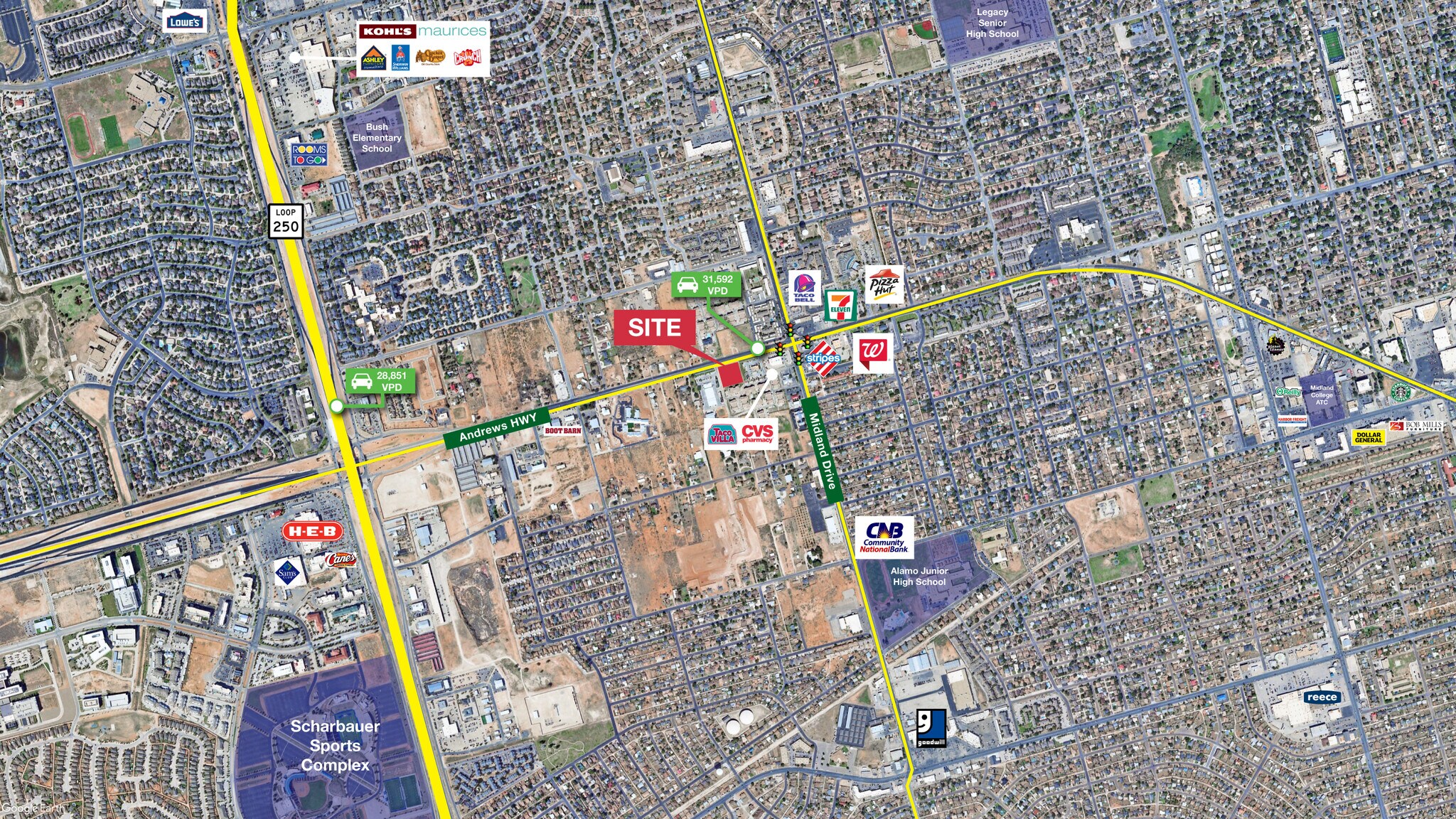 4501 Andrews hwy, Midland, TX à louer Photo principale- Image 1 de 5