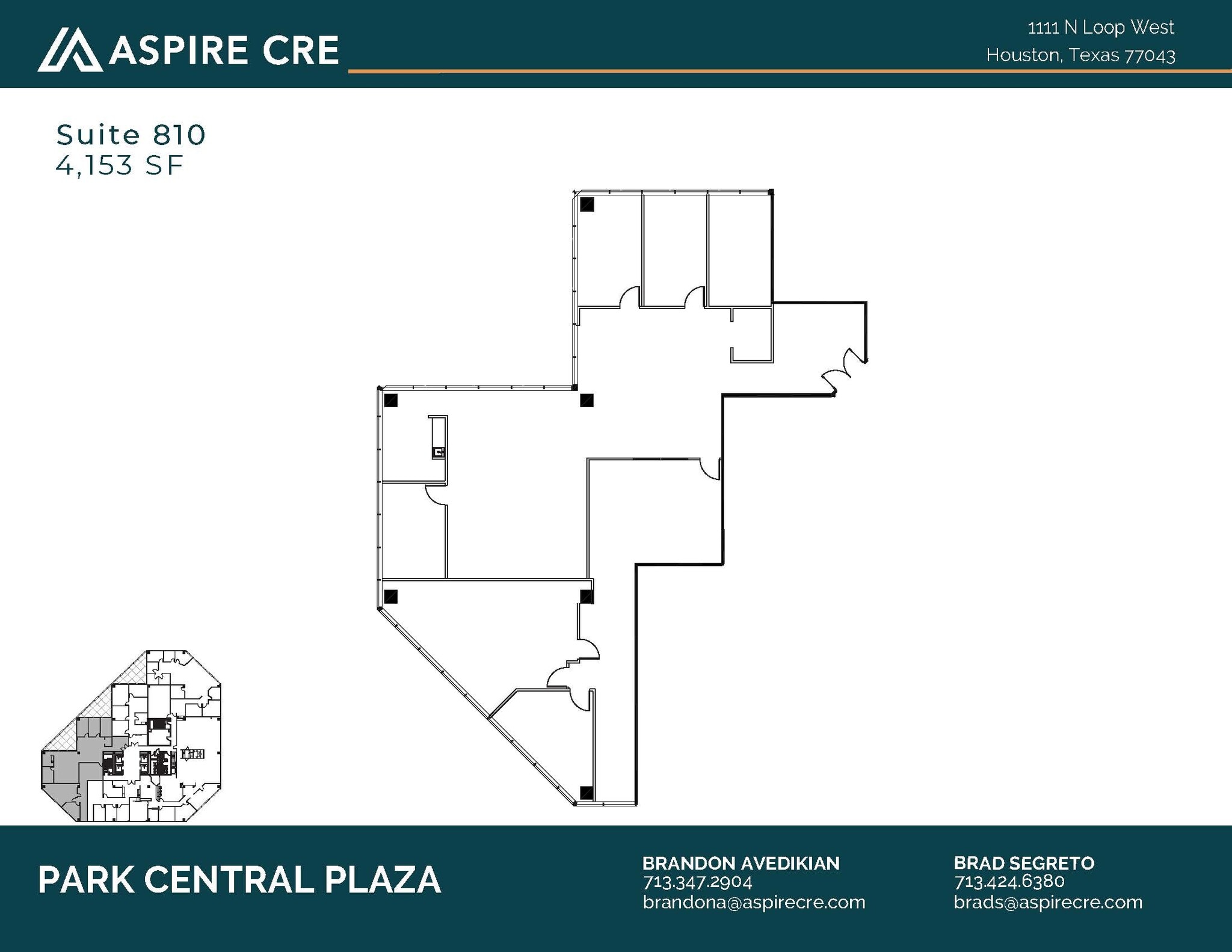 1111 N Loop W, Houston, TX for lease Floor Plan- Image 1 of 1