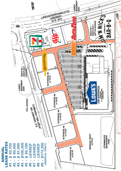 Charlotte Highway Highway 521, Indian Land, SC for lease - Building Photo - Image 2 of 2