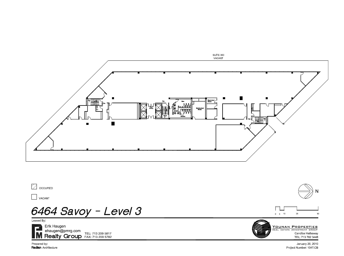 6464 Savoy Dr, Houston, TX à louer Plan d’étage- Image 1 de 1