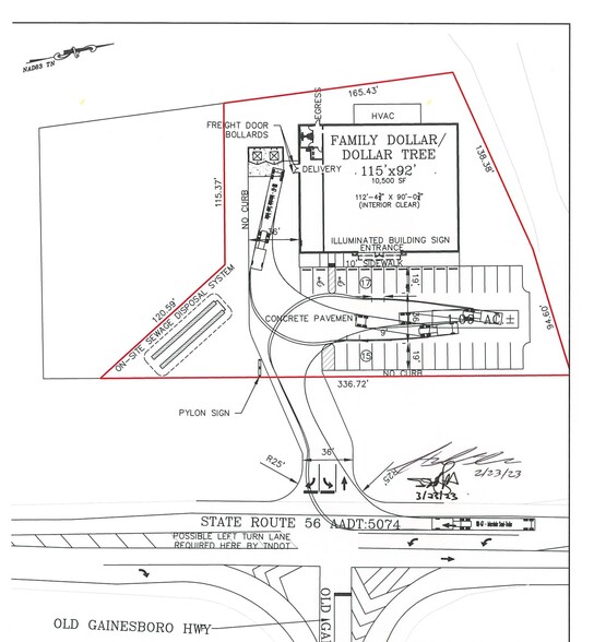 4500 Grundy Quarles, Bloomington Springs, TN à vendre - Plan de site - Image 2 de 2