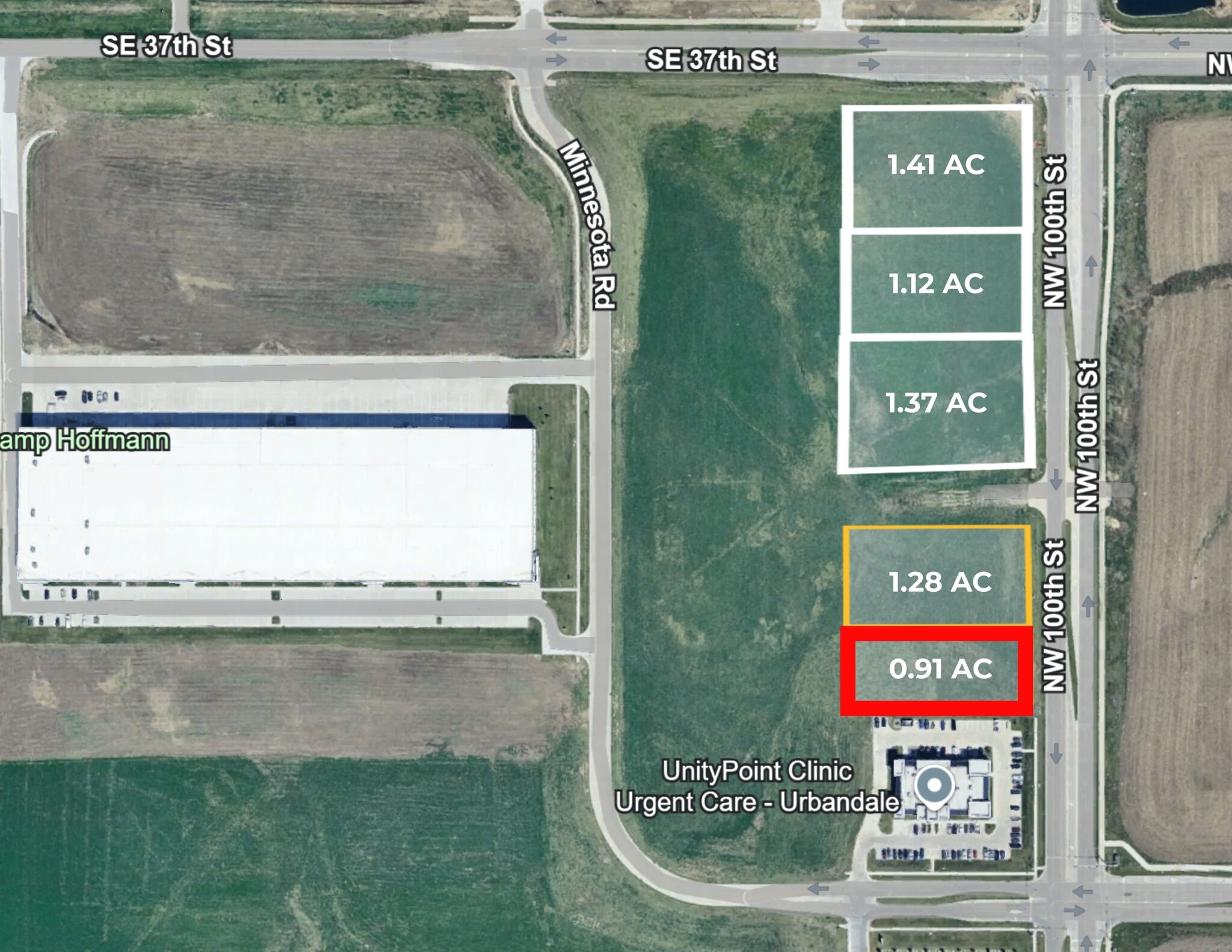 5332 100th Street, Johnston, IA à vendre Aérien- Image 1 de 3