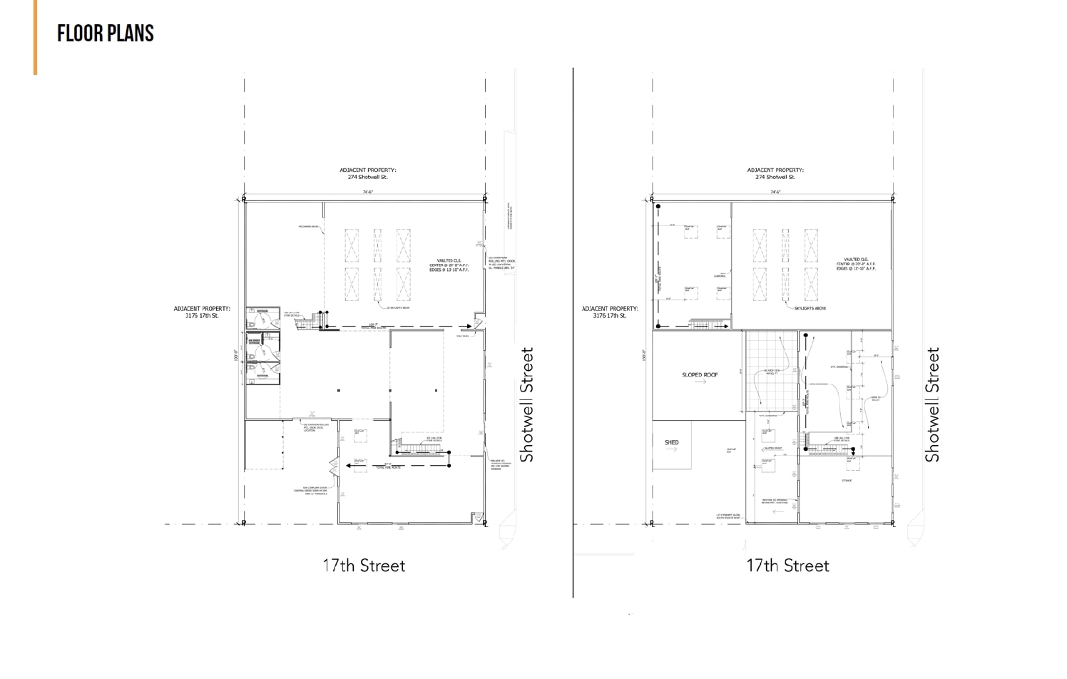 3154-3174 17th St, San Francisco, CA à louer Plan d’étage- Image 1 de 1