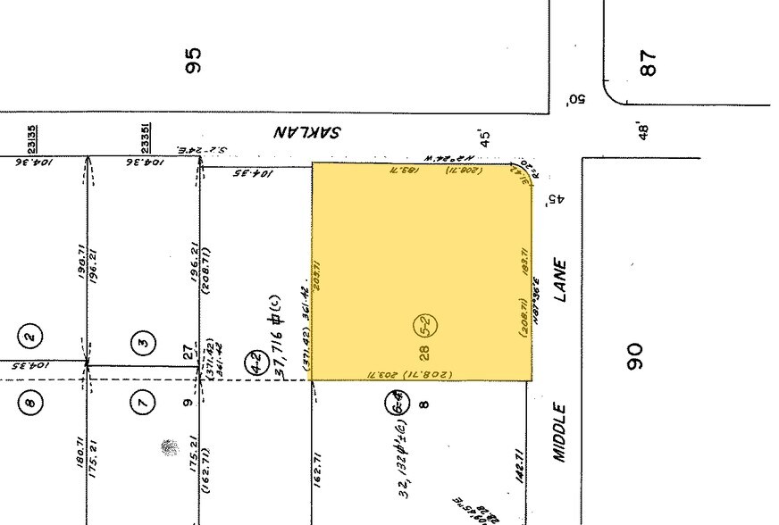 23555 Saklan Rd, Hayward, CA à vendre - Plan cadastral - Image 3 de 3