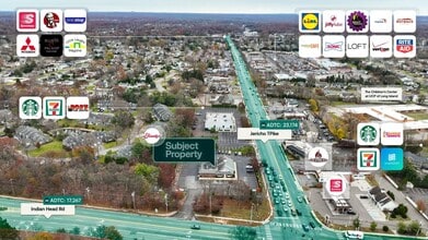 2151 Jericho Tpke, Commack, NY - AERIAL  map view - Image1