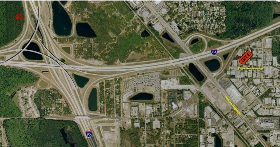 6841 Phillips Parkway Dr S, Jacksonville, FL for lease - Aerial - Image 3 of 7