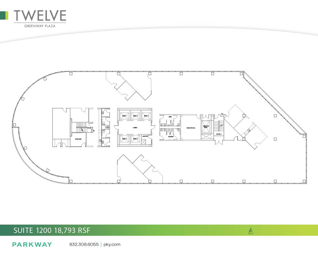 12 Greenway Plz, Houston, TX for lease Floor Plan- Image 1 of 1