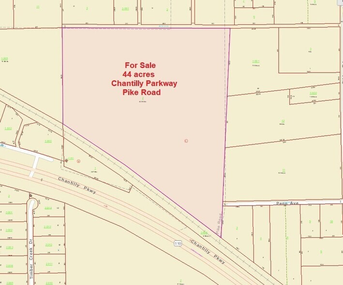 Lafayette at Chantilly, Pike Road, AL à vendre - Plan cadastral - Image 3 de 4