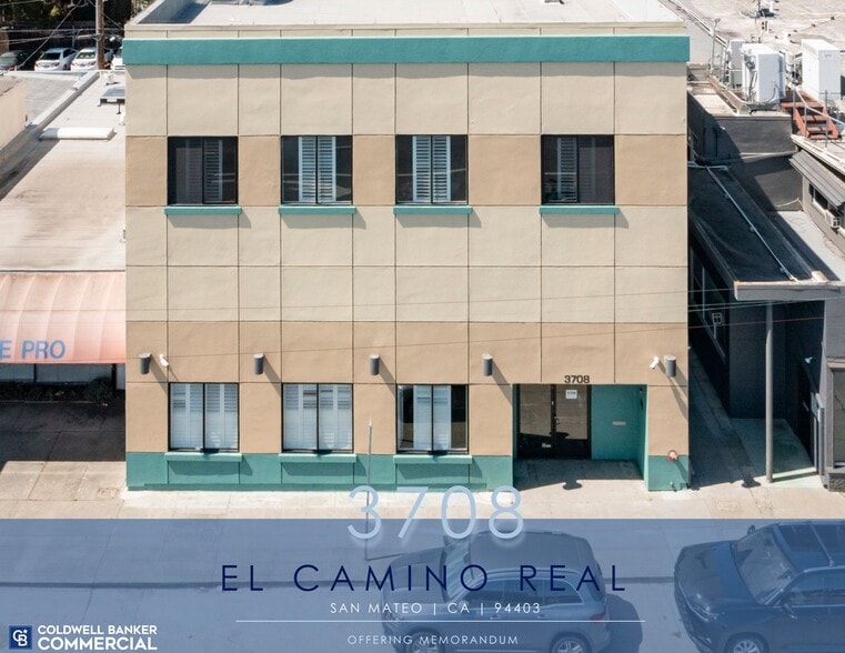 3708 S El Camino Real, San Mateo, CA for sale - Building Photo - Image 1 of 26