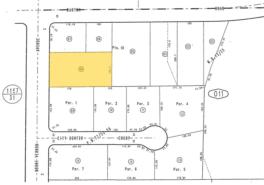 12139 Mt Vernon Ave, Grand Terrace, CA à louer - Plan cadastral - Image 2 de 10