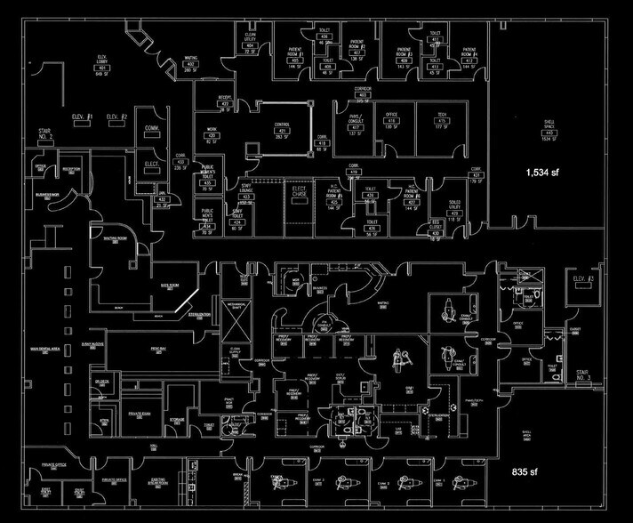 701 E Marshall Ave, Longview, TX for lease - Floor Plan - Image 2 of 7