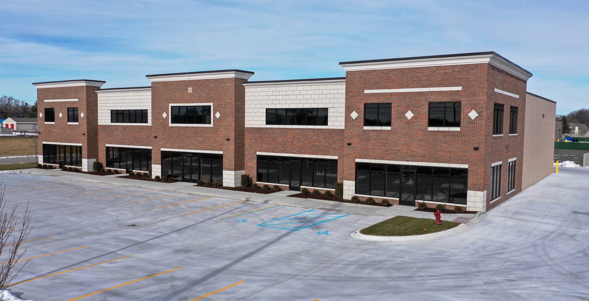 6719-6735 23 Mile Rd, Shelby Township, MI à louer Photo du bâtiment- Image 1 de 5