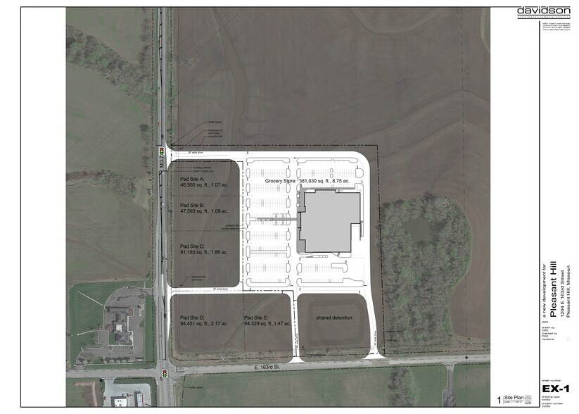 7 Hwy, Pleasant Hill, MO à vendre - Plan de site - Image 2 de 2