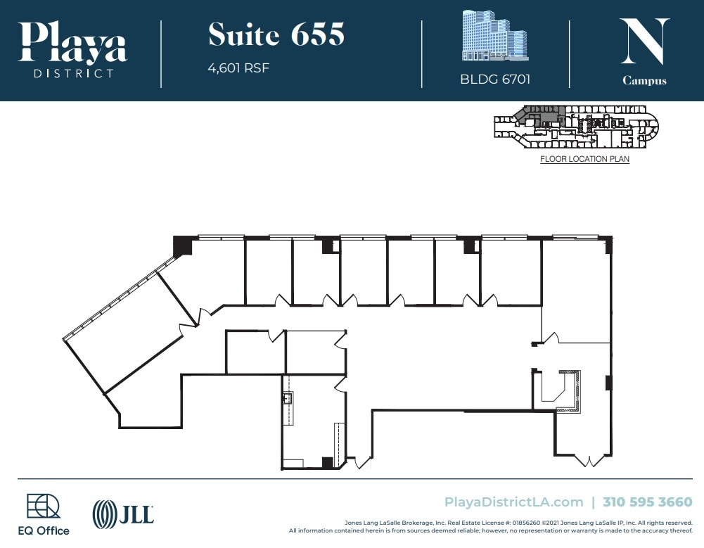 6100 Center Dr, Los Angeles, CA for lease Floor Plan- Image 1 of 1