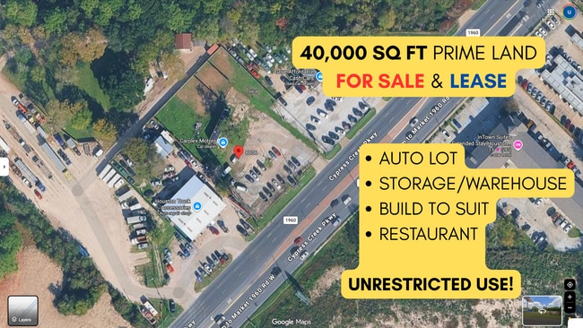 Plus de détails pour 8806 FM 1960 Rd W, Houston, TX - Terrain à vendre
