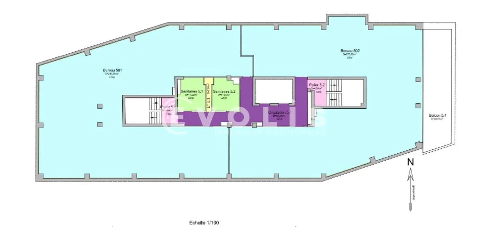 10 Esplanade Andry-Farcy, Grenoble for lease Floor Plan- Image 1 of 1