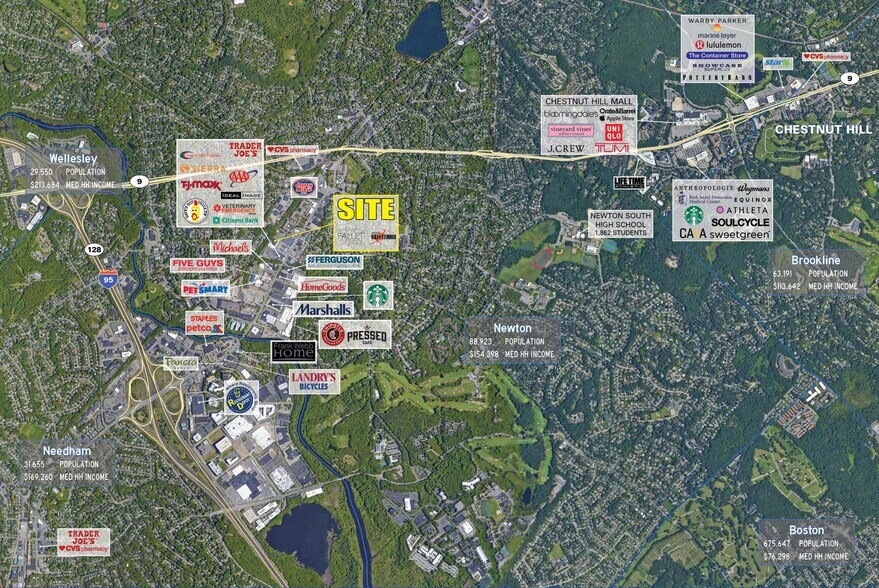 141-165 Needham St, Newton, MA à louer - Photo du bâtiment - Image 2 de 5