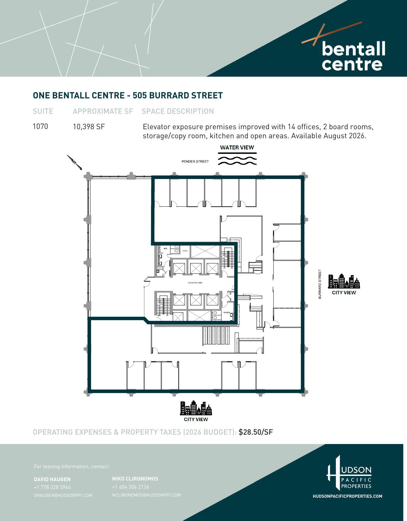 505 Burrard St, Vancouver, BC for lease Floor Plan- Image 1 of 1