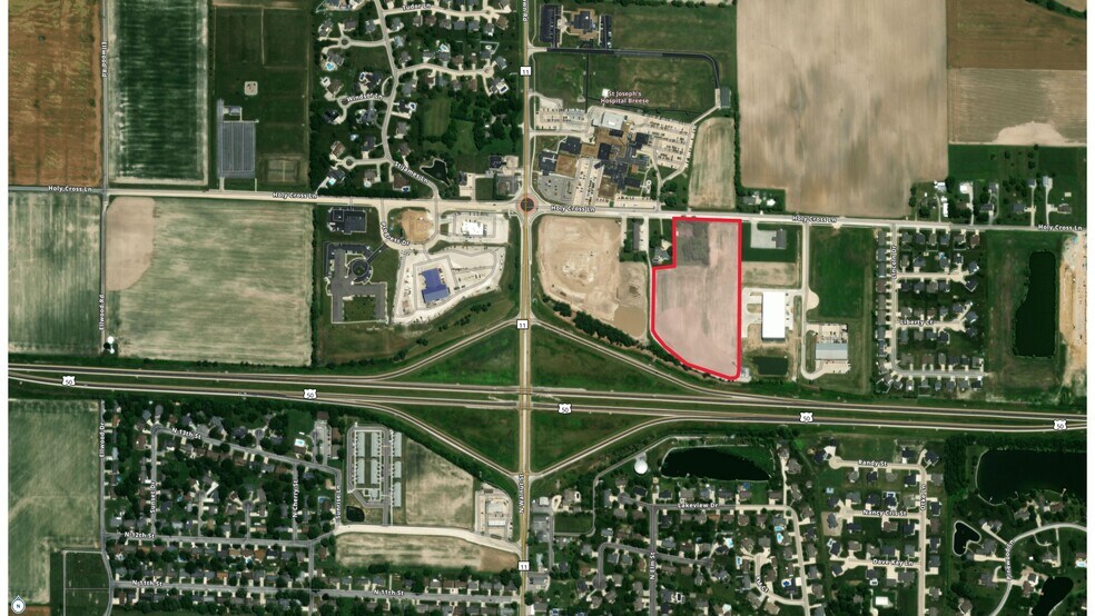 9620 Holy Cross Ln, Breese, IL à vendre - Plan de site - Image 1 de 1