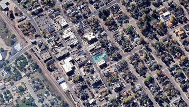 833 Main St, Louisville, CO - Aerial  map view