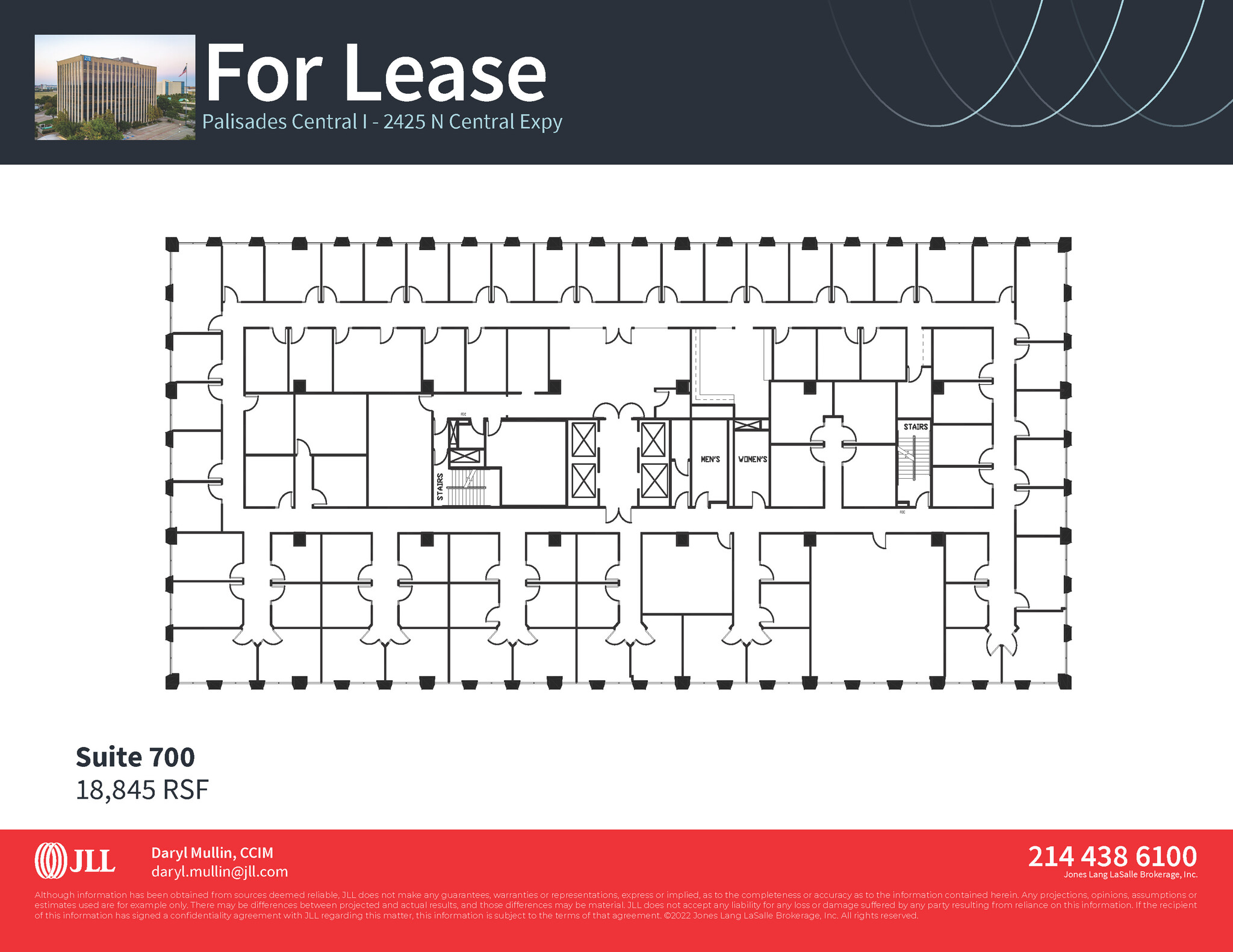 2425 & 2435 N Central Expy, Richardson, TX à louer Plan d  tage- Image 1 de 1