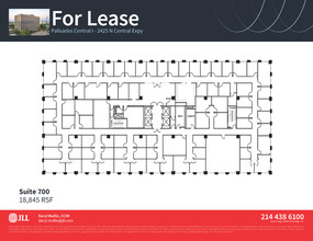 2425 & 2435 N Central Expy, Richardson, TX à louer Plan d  tage- Image 1 de 1