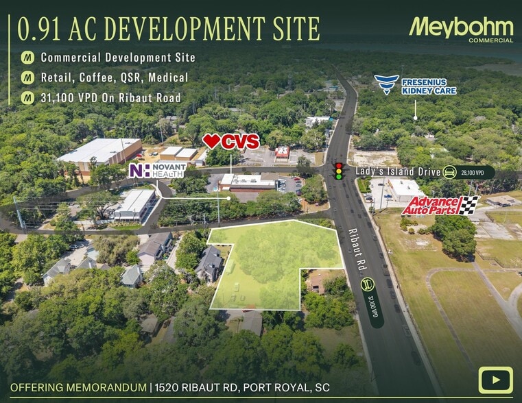 1520 Ribaut Rd, Port Royal, SC for sale - Building Photo - Image 1 of 20