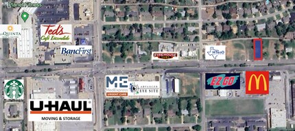 3311 NW Cache Rd, Lawton, OK - AÉRIEN Vue de la carte - Image1