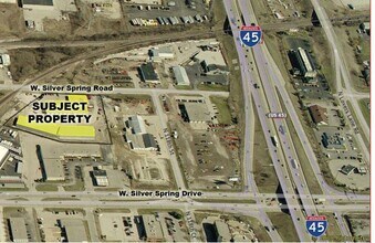 11911 W Silver Spring Rd, Milwaukee, WI - AERIAL map view - Image1