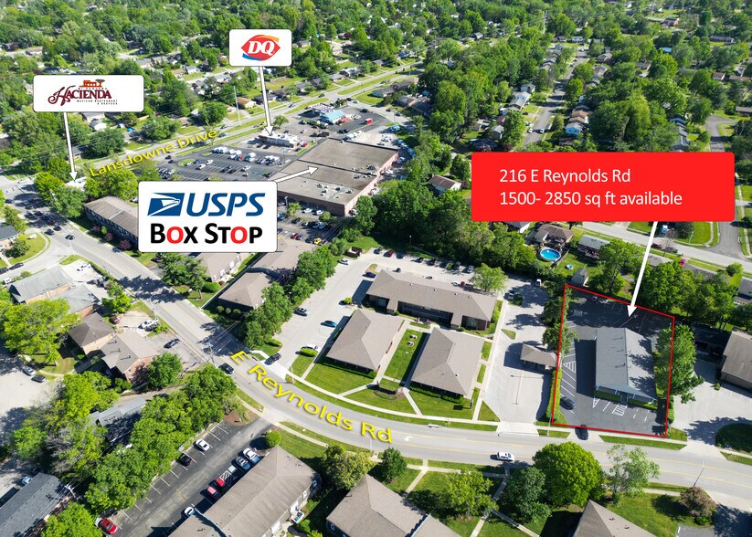 216 E Reynolds Rd, Lexington, KY à louer - Aérien - Image 3 de 33