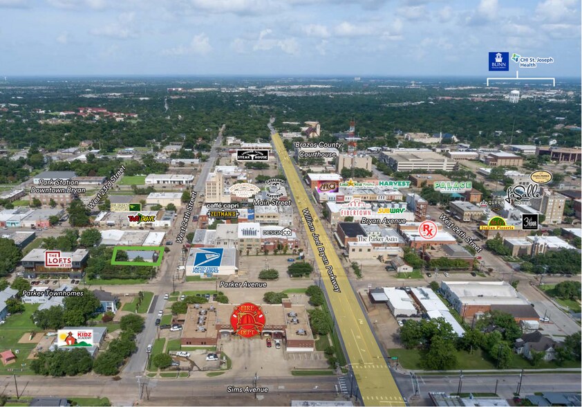 210 W 24th St, Bryan, TX à louer - Photo du bâtiment - Image 2 de 8