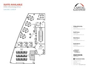 6700 Rockledge Dr, Bethesda, MD for lease Floor Plan- Image 1 of 1