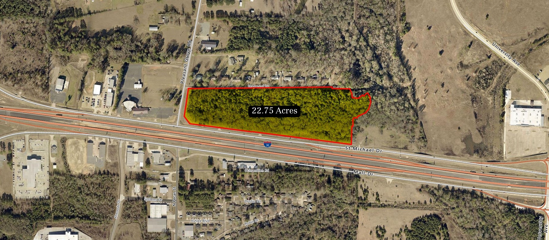 St. Michael Drive & Pleasant Grove Road, Texarkana, TX for sale Building Photo- Image 1 of 5