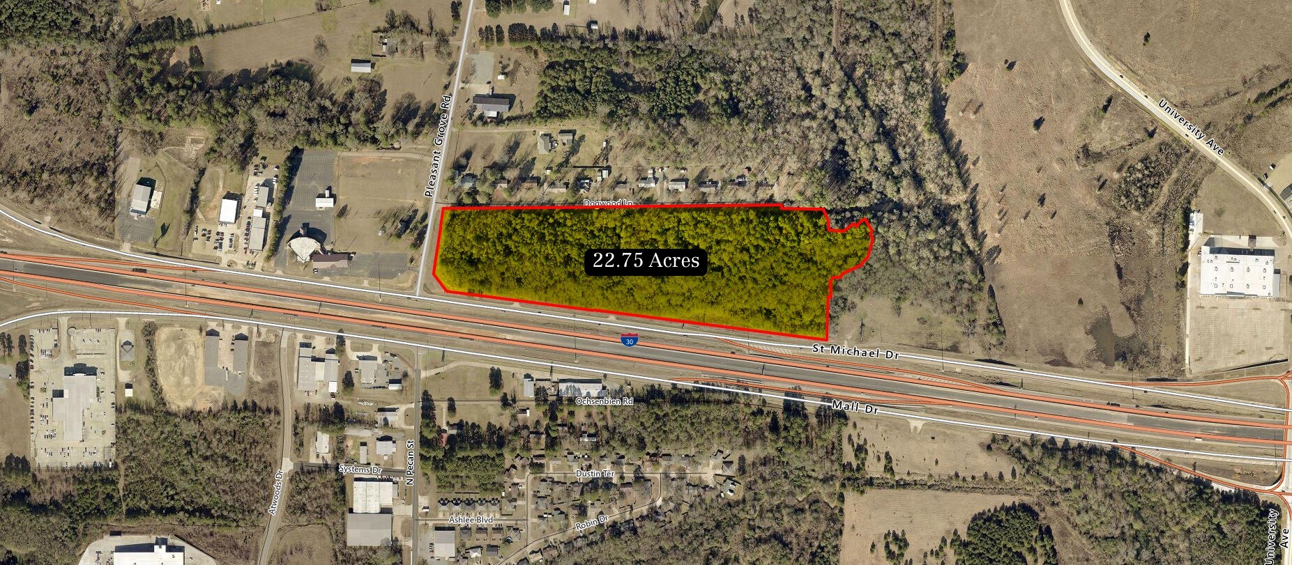 St. Michael Drive & Pleasant Grove Road, Texarkana, TX à vendre Photo du bâtiment- Image 1 de 5