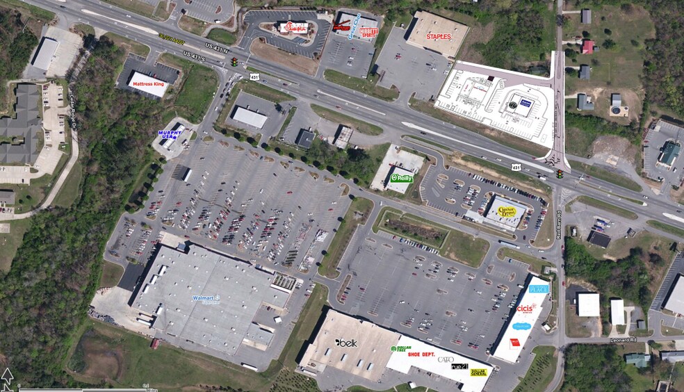 000 US Highway 431, Guntersville, AL à vendre - Photo du bâtiment - Image 1 de 3