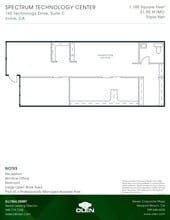 192 Technology Dr, Irvine, CA à louer Plan d’étage- Image 1 de 1