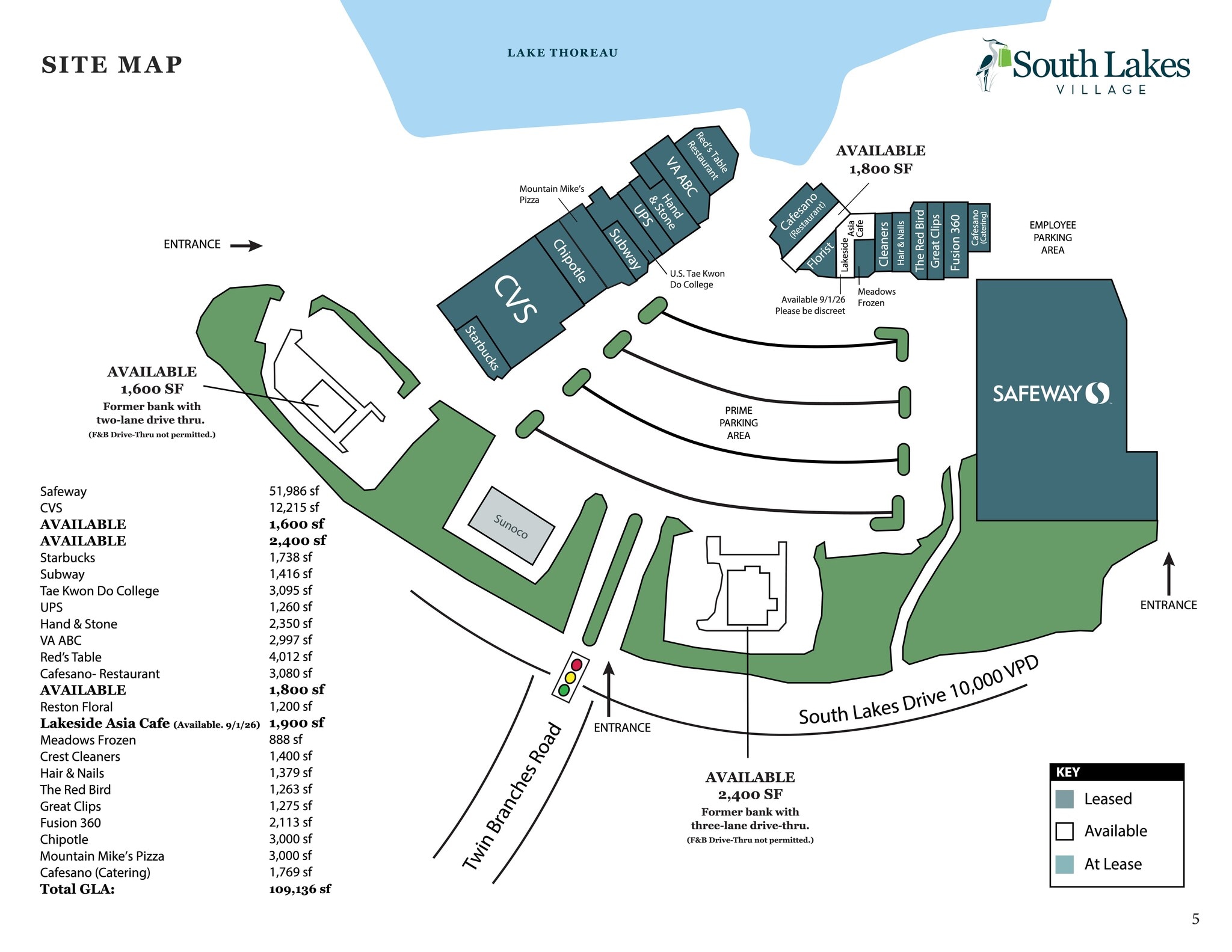 11130-11180 South Lakes Dr, Reston, VA for lease Site Plan- Image 1 of 1