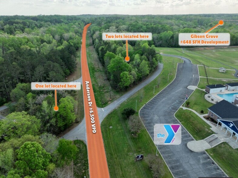 Overbrook Dr, Laurens, SC à vendre - Aérien - Image 3 de 17