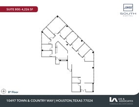 10497 Town & Country Way, Houston, TX for lease Floor Plan- Image 1 of 1
