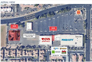 Plus de détails pour 339 E Brown Rd, Mesa, AZ - Vente au détail à louer