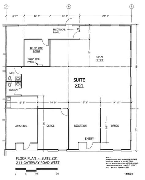 211 W Gateway Rd, Napa, CA for lease - Floor Plan - Image 2 of 2