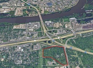 1002 Bailey Rd, Newport, MN - AERIAL  map view - Image1